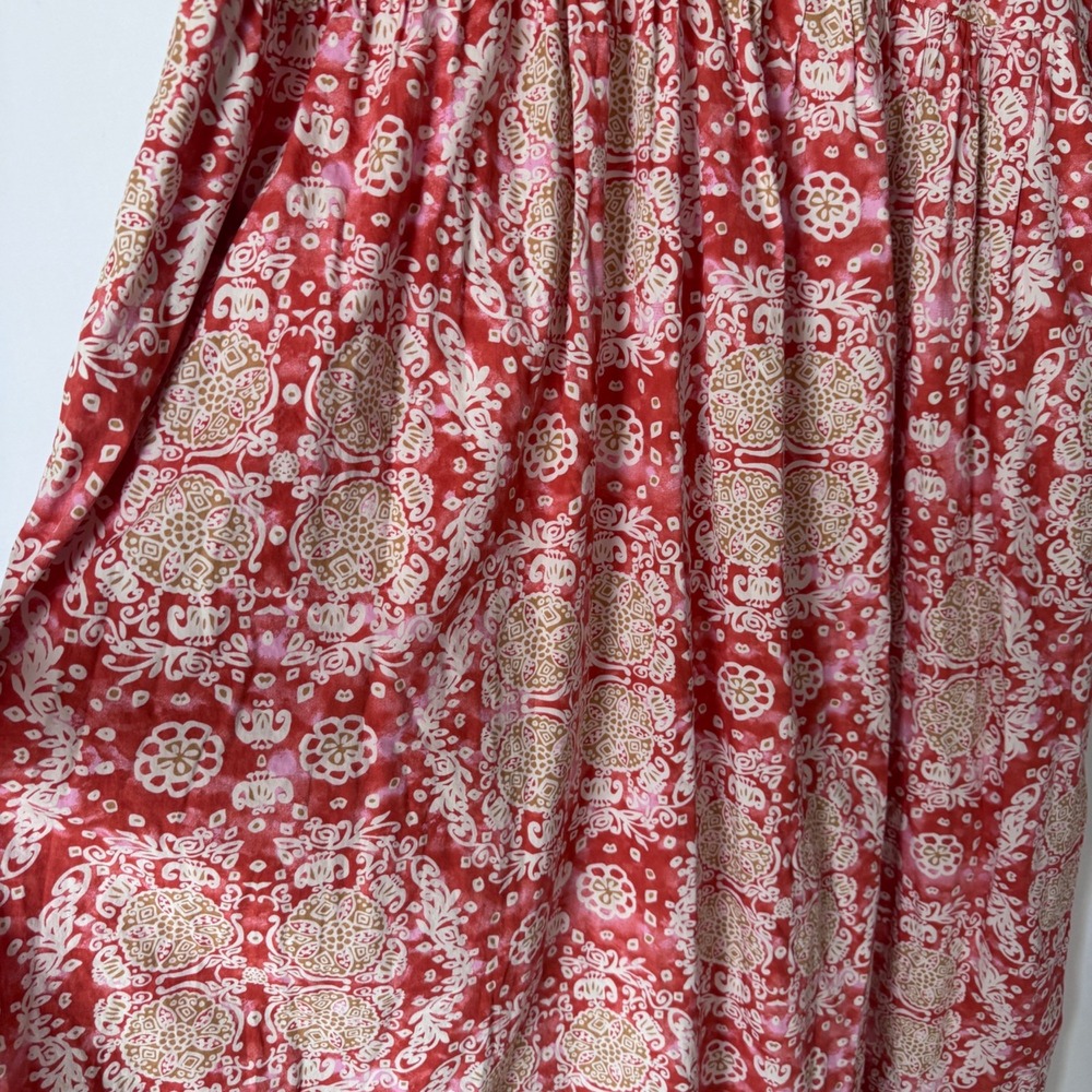 Maeve Anthropologie Women Flutter Sleeve Babydoll Midi Dress Size 1X - Picture 11 of 13